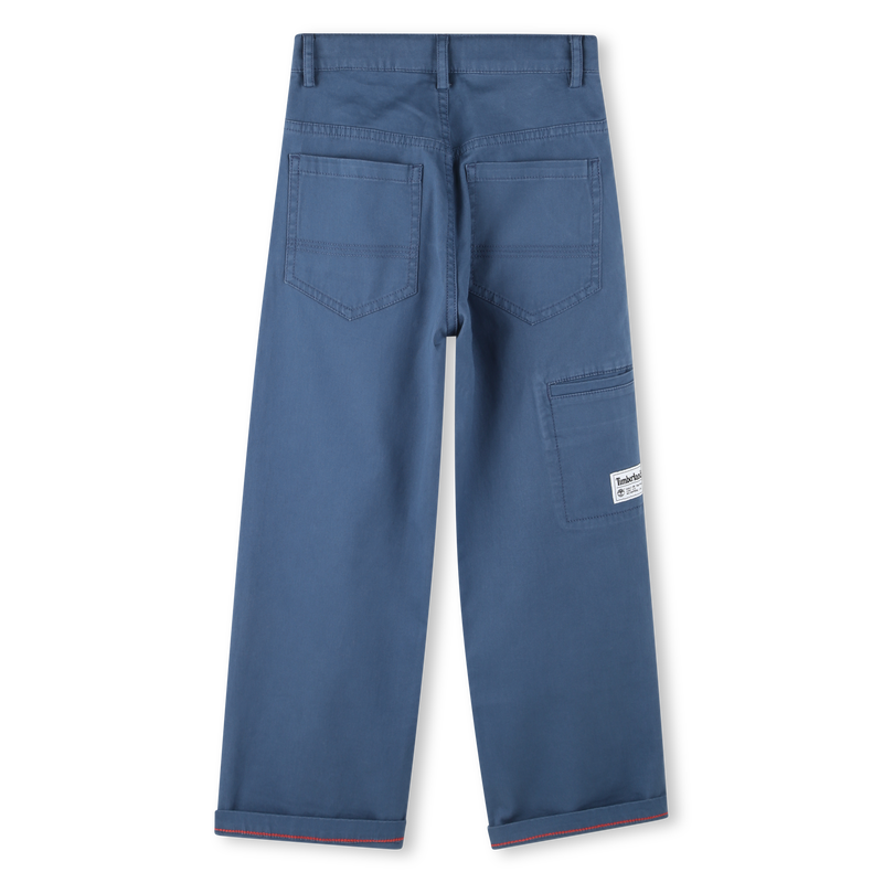 Twill Multipocketed Trousers TIMBERLAND 
                    BOY