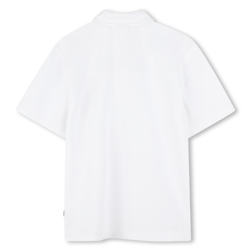 Loose-fit cotton polo shirt BOSS 
                    BOY