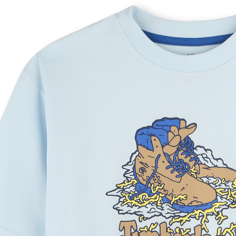 Loose T-shirt with print TIMBERLAND 
                    BOY
