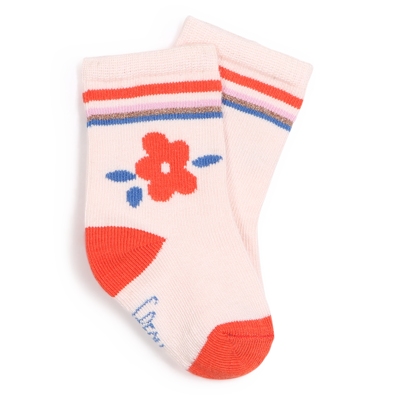 Long Patterned Socks CARREMENT BEAU 
                    GIRL