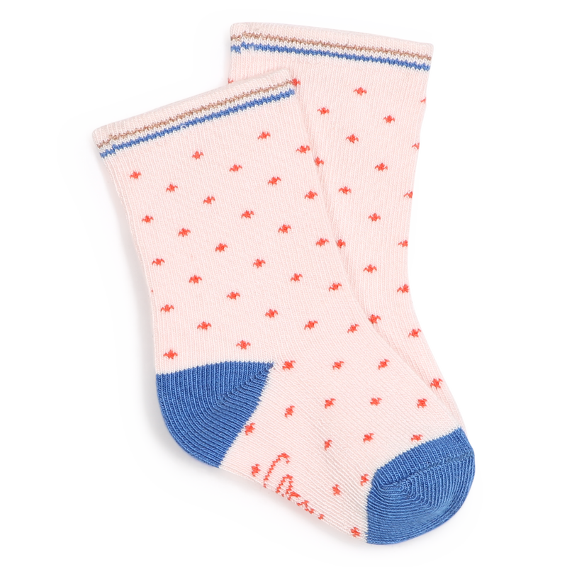 Long Patterned Socks CARREMENT BEAU 
                    GIRL