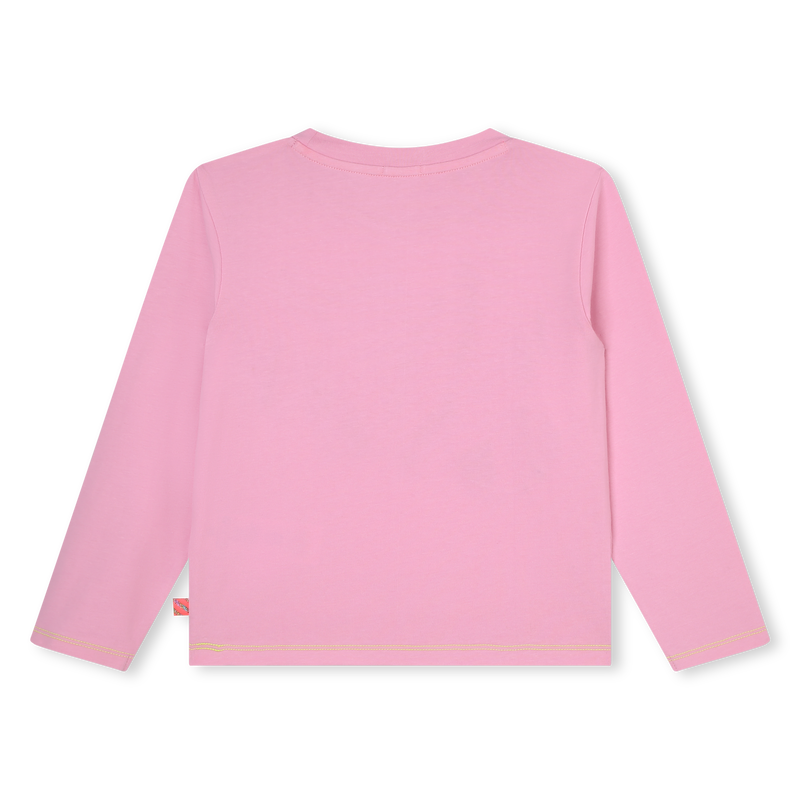 Cotton graphic long-sleeve BILLIEBLUSH 
                    GIRL