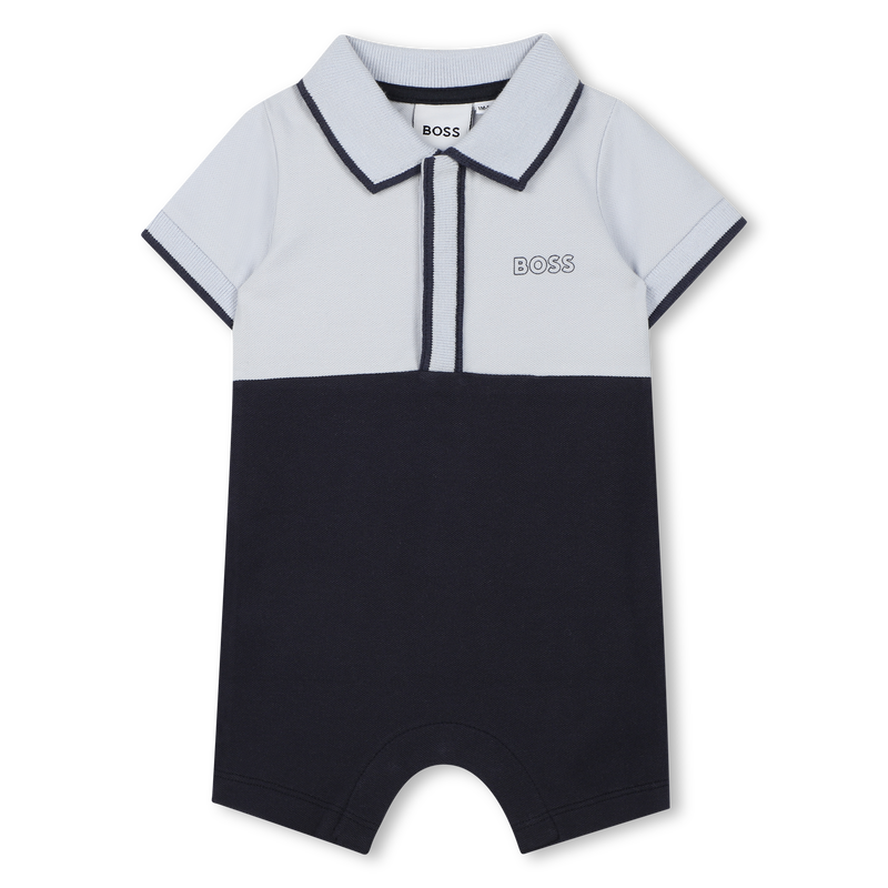 Short color-block romper BOSS 
                    BOY