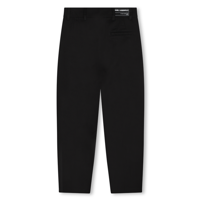 Pleated Trousers KARL LAGERFELD KIDS 
                    BOY