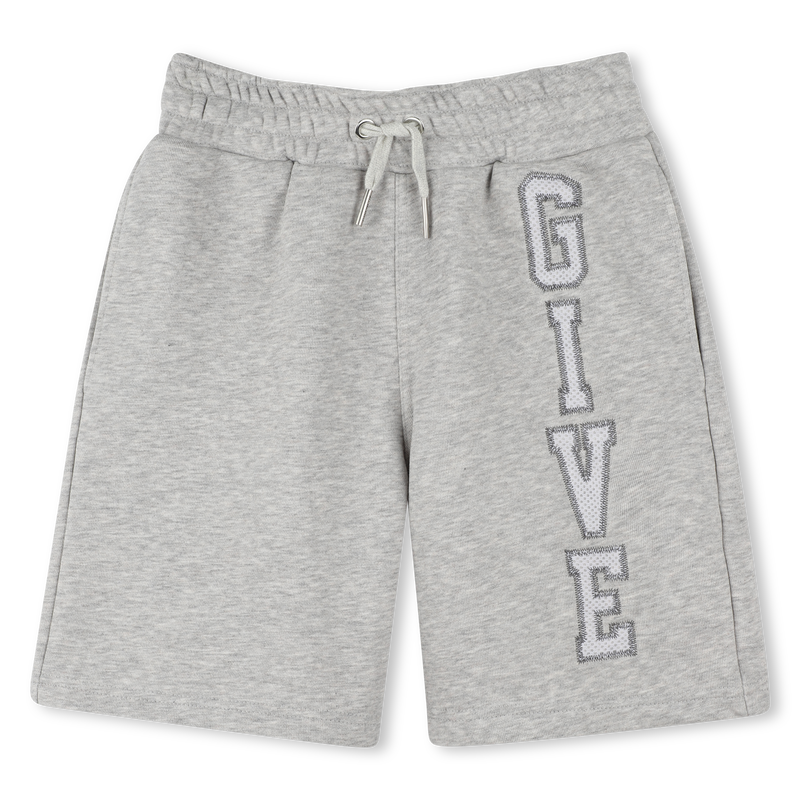 Cotton fleece shorts GIVENCHY 
                    BOY