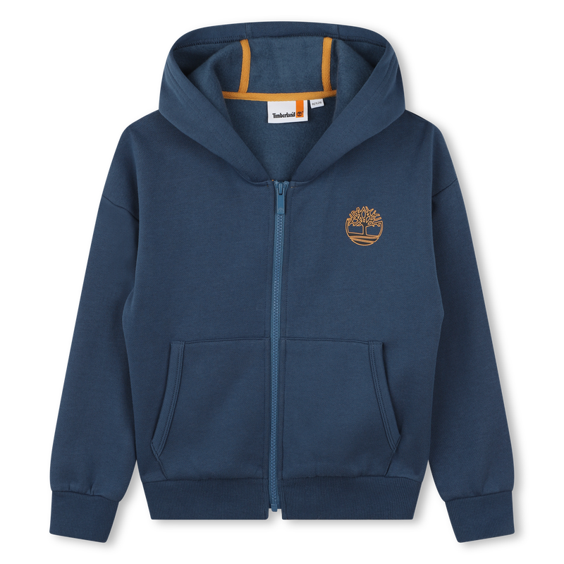 Hooded Fleece Cardigan TIMBERLAND 
                    BOY