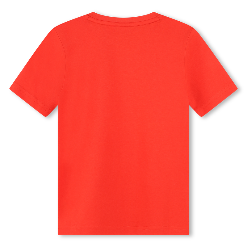 Cotton round-collar T-shirt BOSS 
                    BOY