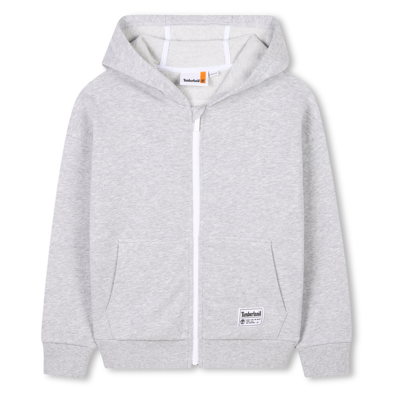 Hooded zip-up sweatshirt TIMBERLAND 
                    BOY