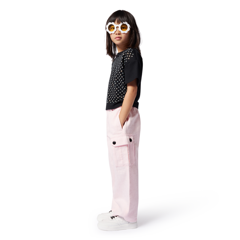 Cotton trousers with pockets THE MARC JACOBS 
                    GIRL