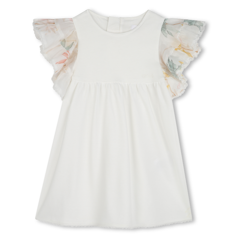 Dress with ruffled sleeves CHLOE 
                    GIRL