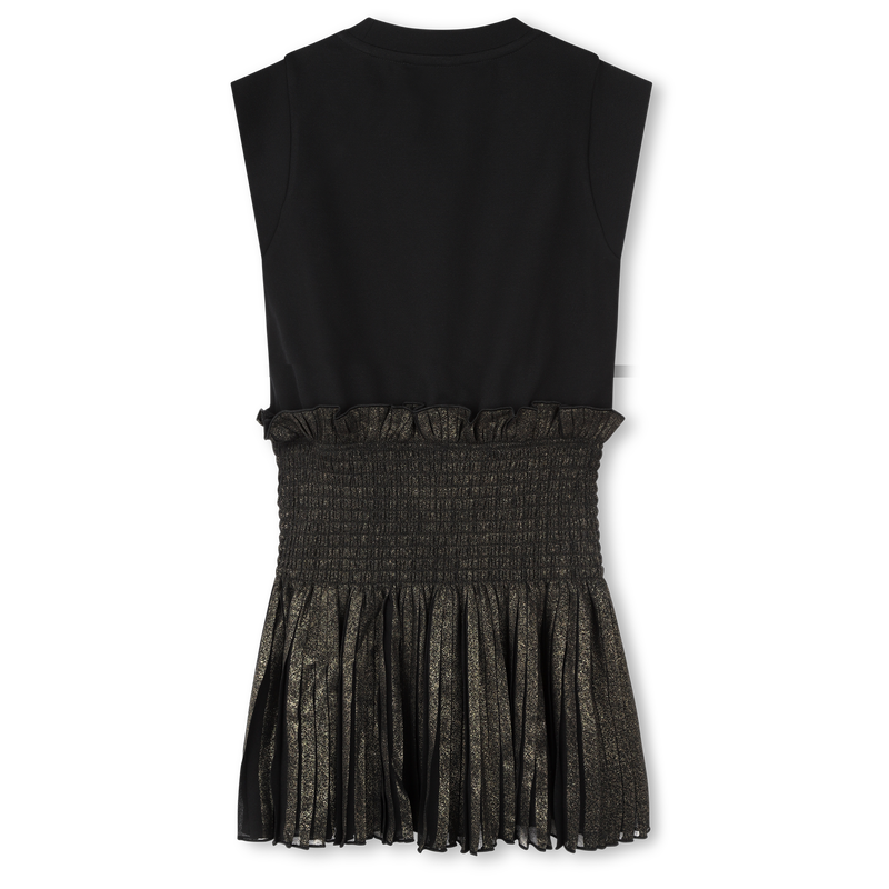 Multi-Material Dress KARL LAGERFELD KIDS 
                    GIRL