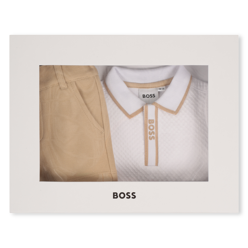 Polo shirt and shorts set BOSS 
                    BOY