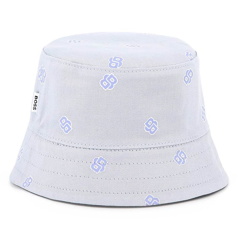 Reversible cotton bucket hat BOSS 
                    BOY