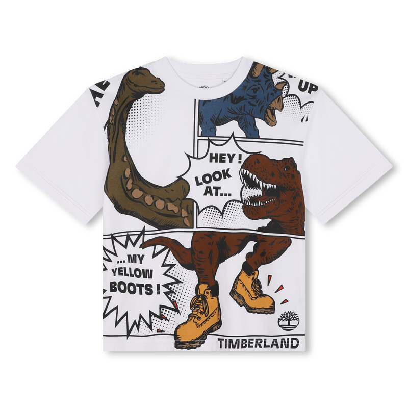 Comic-Print T-Shirt TIMBERLAND 
                    BOY