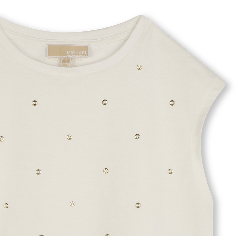 Cotton party T-shirt MICHAEL KORS 
                    GIRL