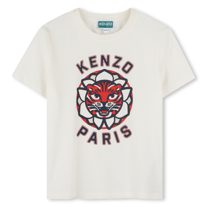 Short-sleeved cotton T-shirt KENZO KIDS 
                    UNISEX