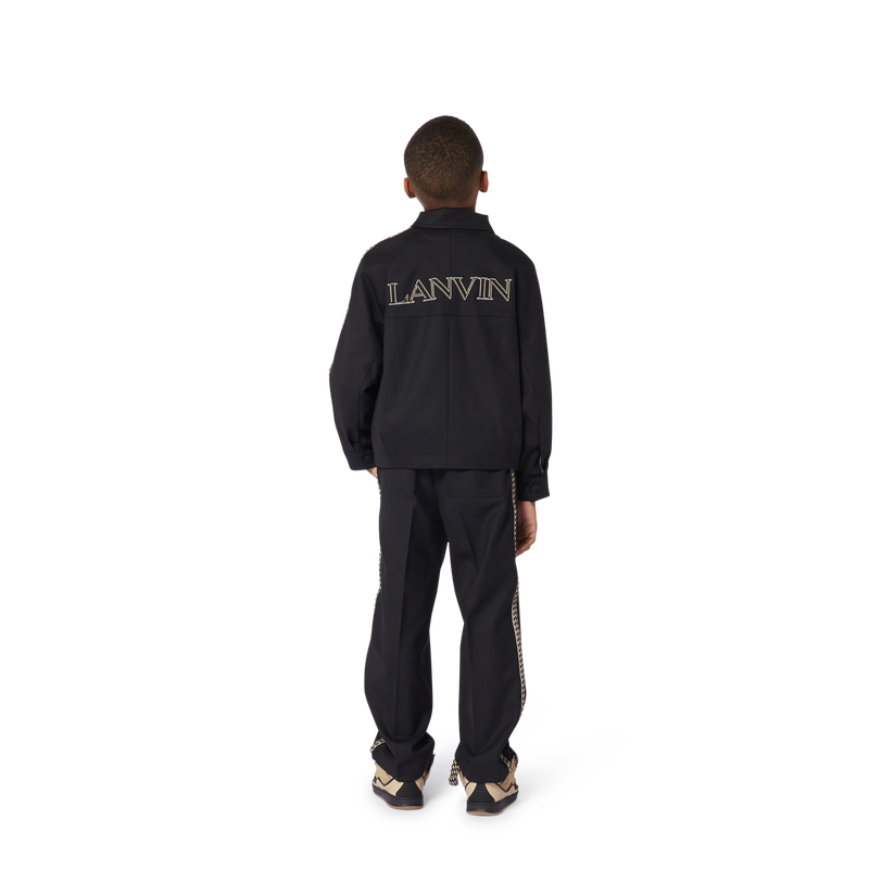 Trimmed Formal Trousers LANVIN 
                    BOY