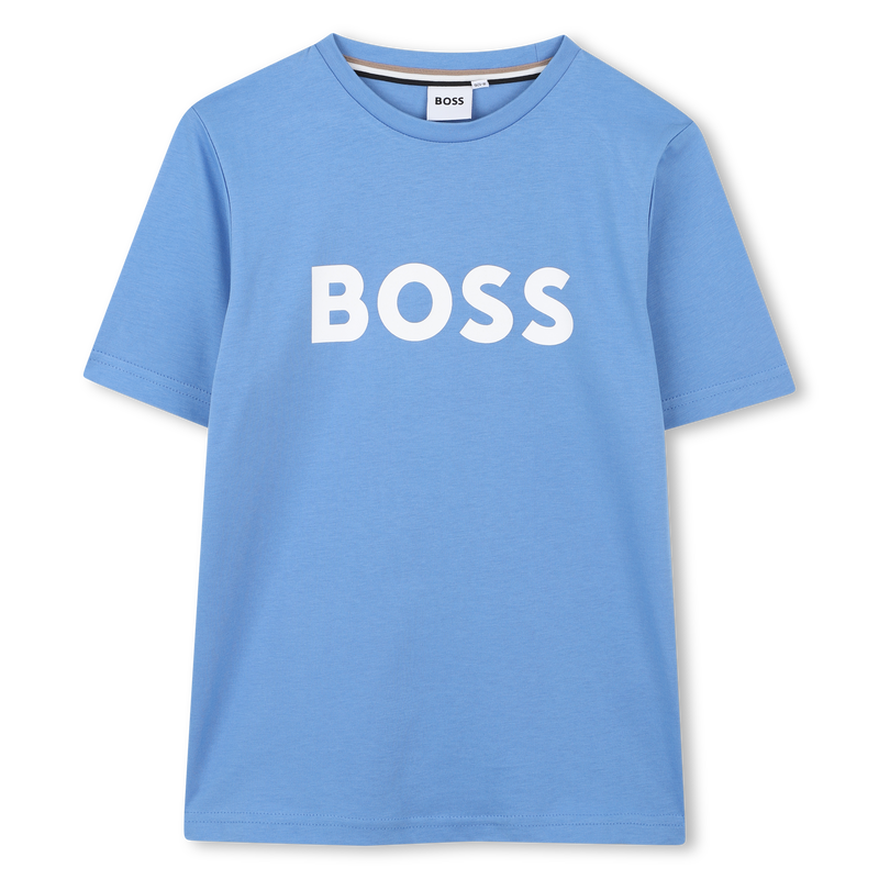 Short-sleeved cotton T-shirt BOSS 
                    BOY