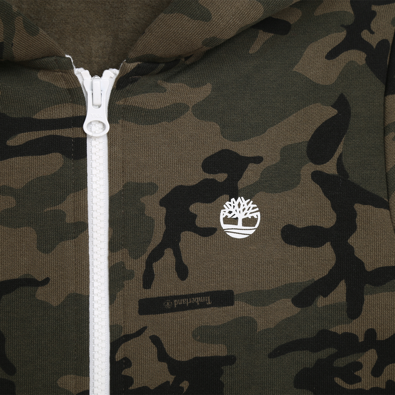 Hooded fleece sweatshirt TIMBERLAND 
                    BOY