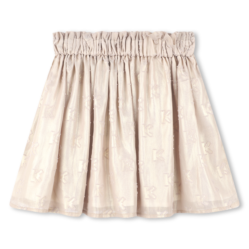 Lamé Jacquard Skirt KENZO KIDS 
                    GIRL