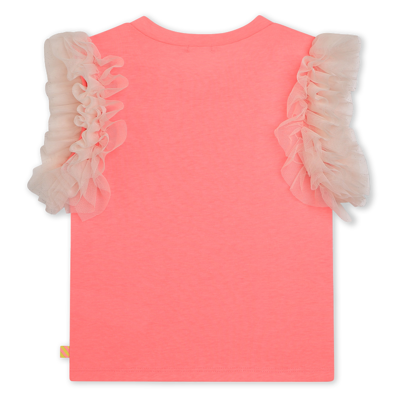 Tulle sleeved t-shirt BILLIEBLUSH 
                    GIRL