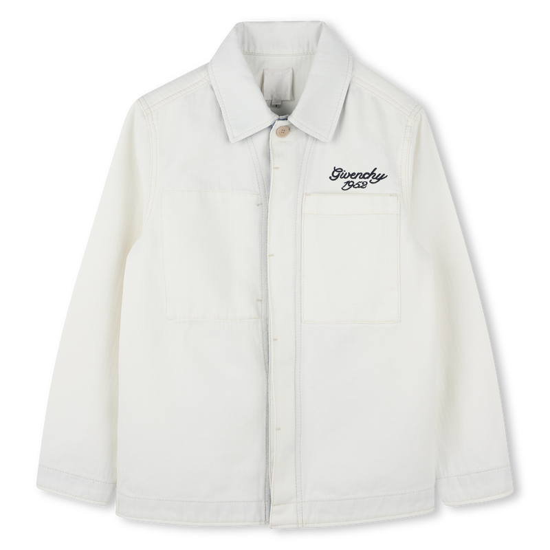 Cotton shirt with pockets GIVENCHY 
                    BOY