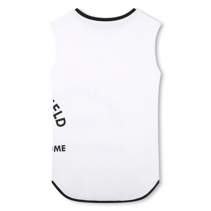 Printed Beach Dress KARL LAGERFELD KIDS 
                    GIRL