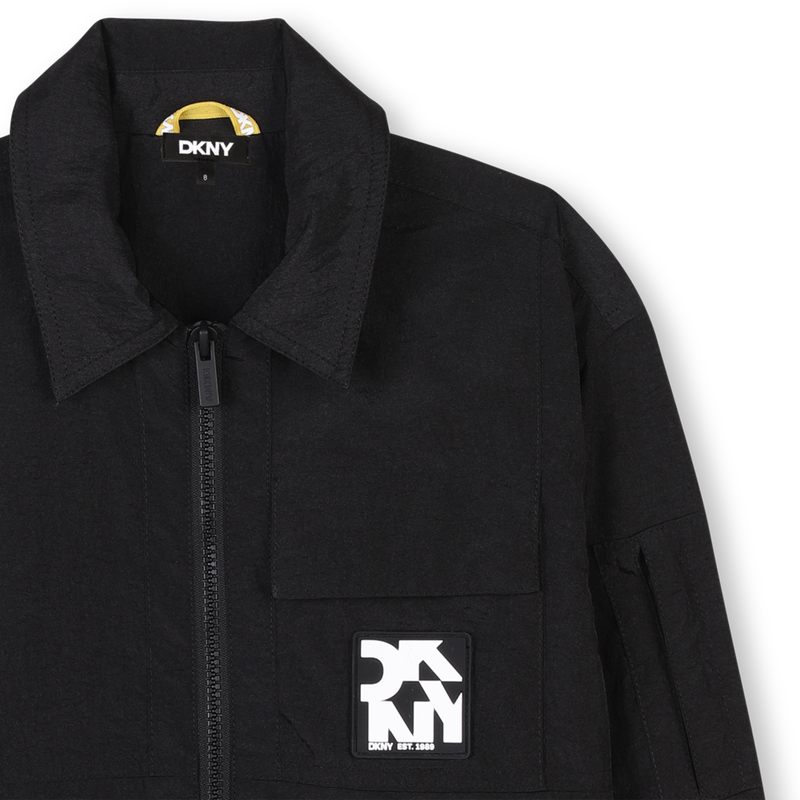 Water-repellent zipped jacket DKNY 
                    UNISEX