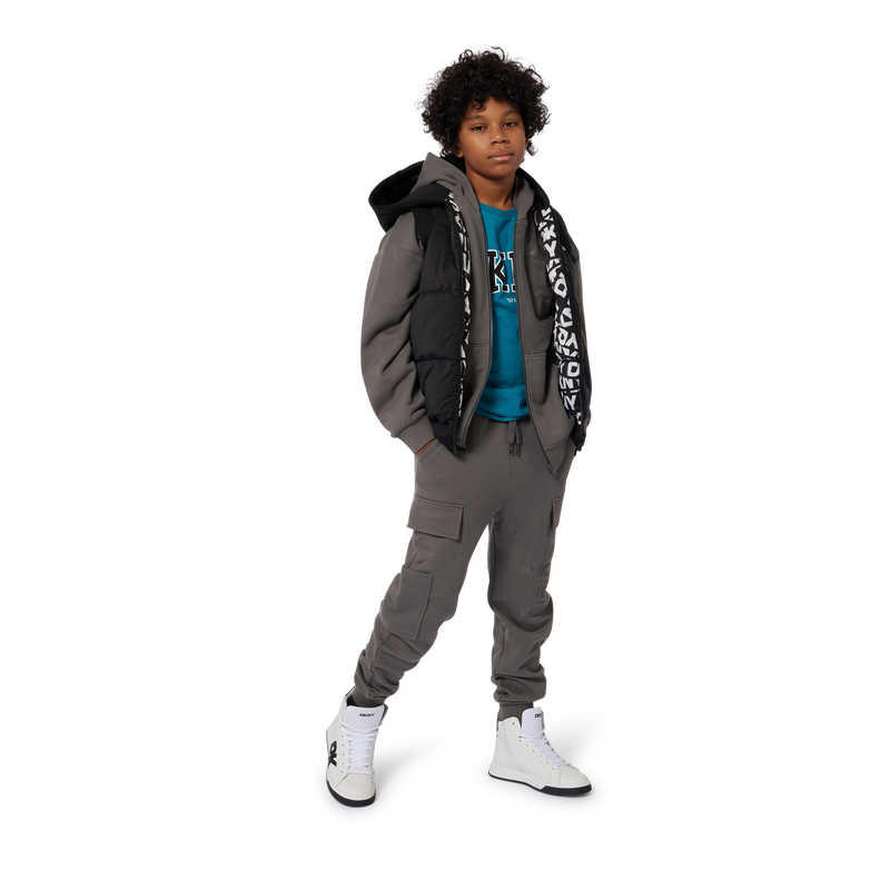 Hooded Puffer Vest DKNY 
                    UNISEX