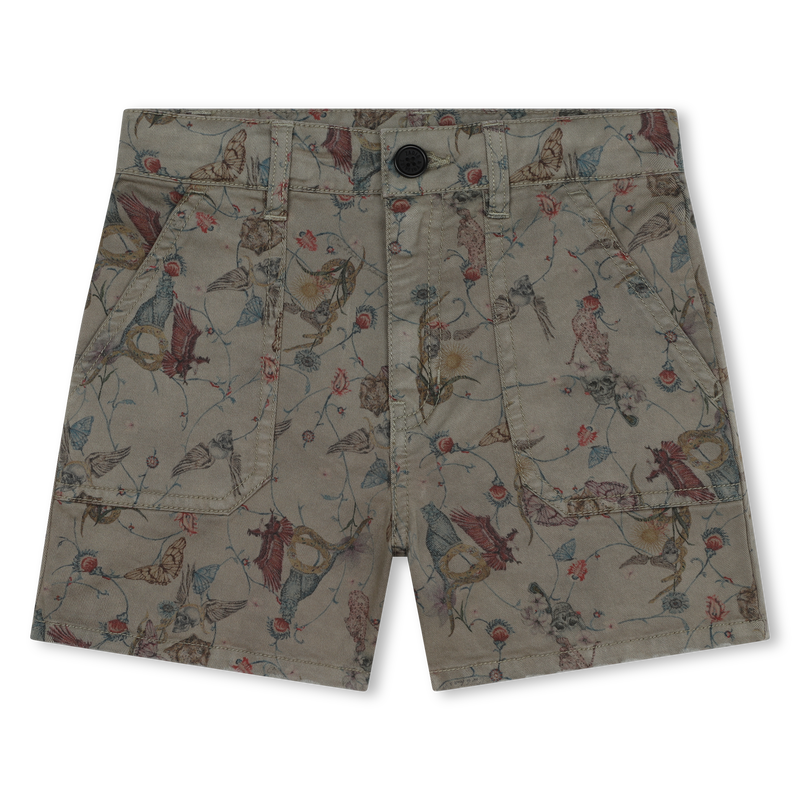 Printed Cotton Shorts ZADIG & VOLTAIRE 
                    GIRL