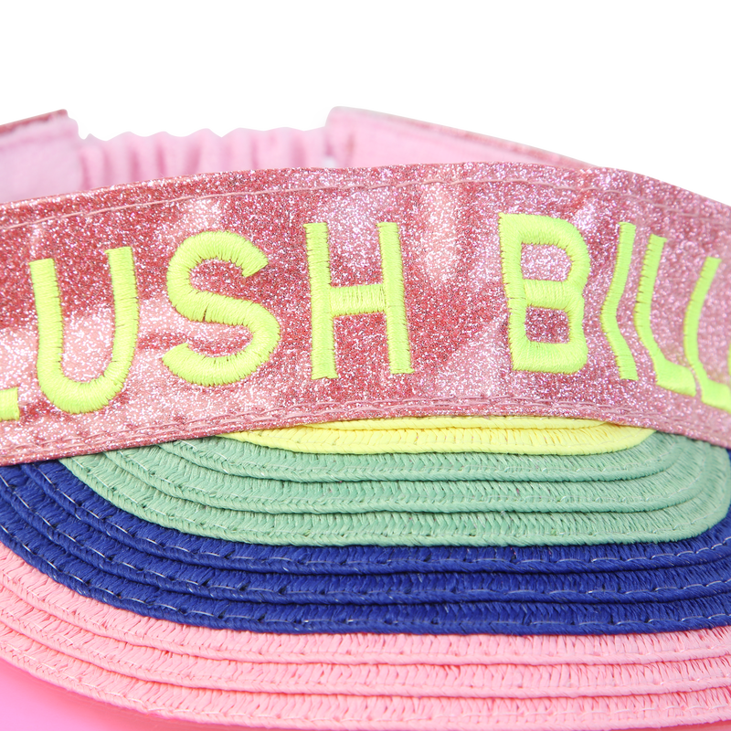 Multicolored glittery visor BILLIEBLUSH 
                    GIRL