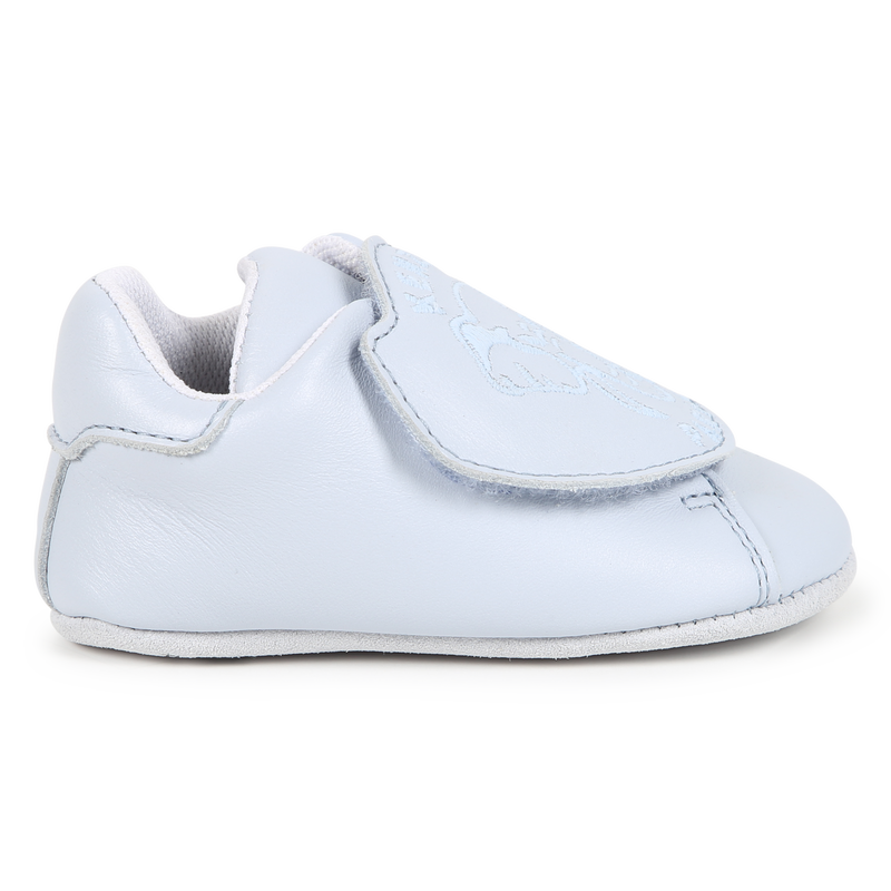 Velcro Leather Booties KENZO KIDS 
                    UNISEX