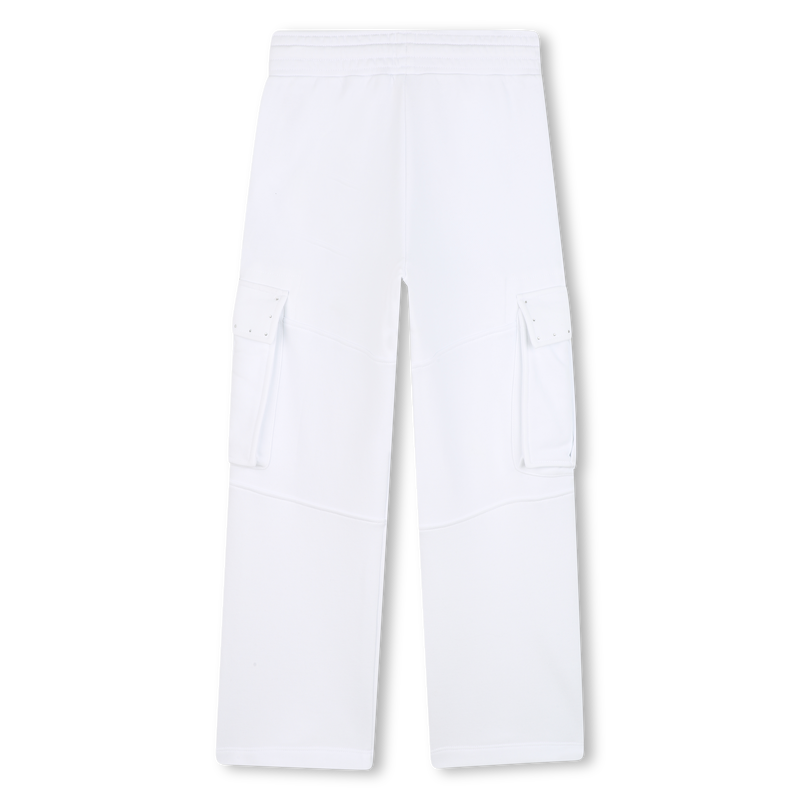 Fleece trousers with diamantés GIVENCHY 
                    GIRL