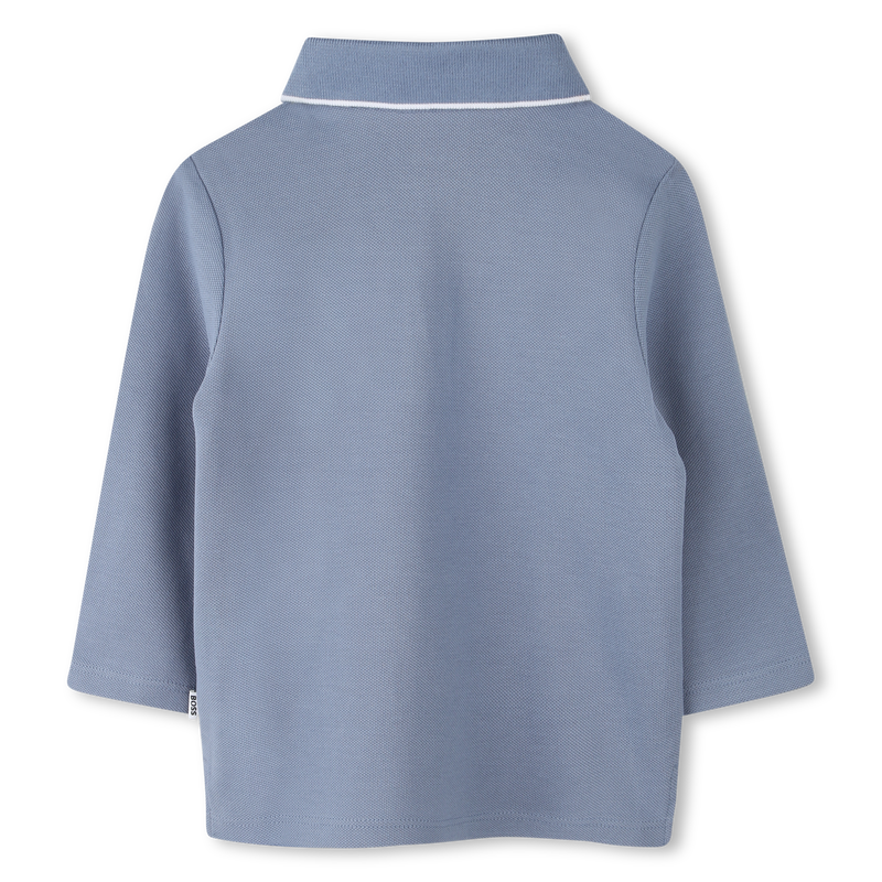 Cotton Piqué Polo BOSS 
                    BOY