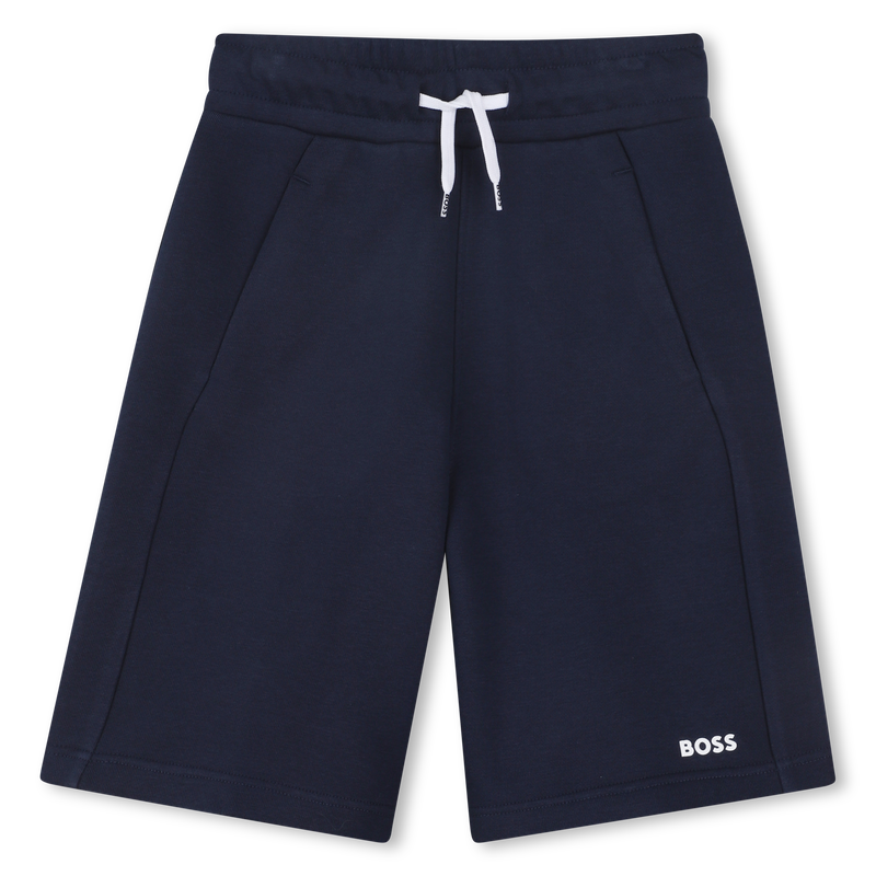 Plain fleece Bermuda shorts BOSS 
                    BOY
