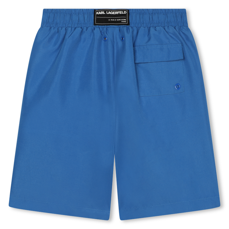 Printed Swim Trunks KARL LAGERFELD KIDS 
                    BOY