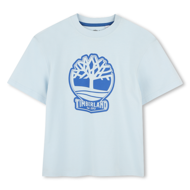 Two-tone T-shirt with logo TIMBERLAND 
                    BOY