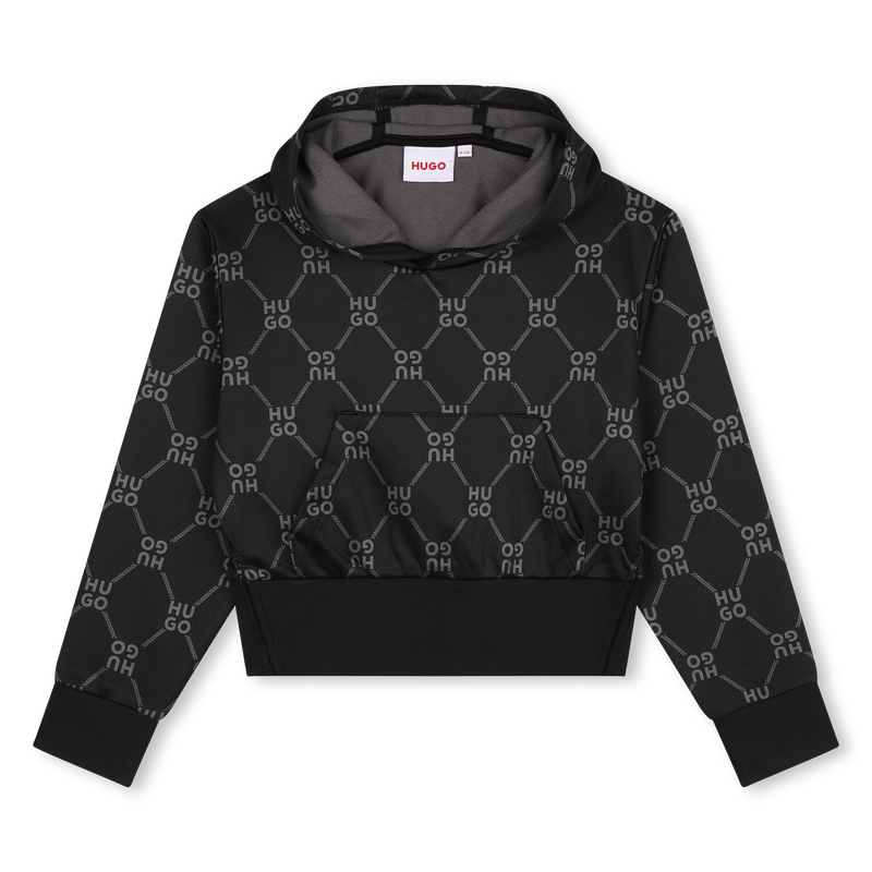 Hooded Printed Sweatshirt HUGO 
                    GIRL