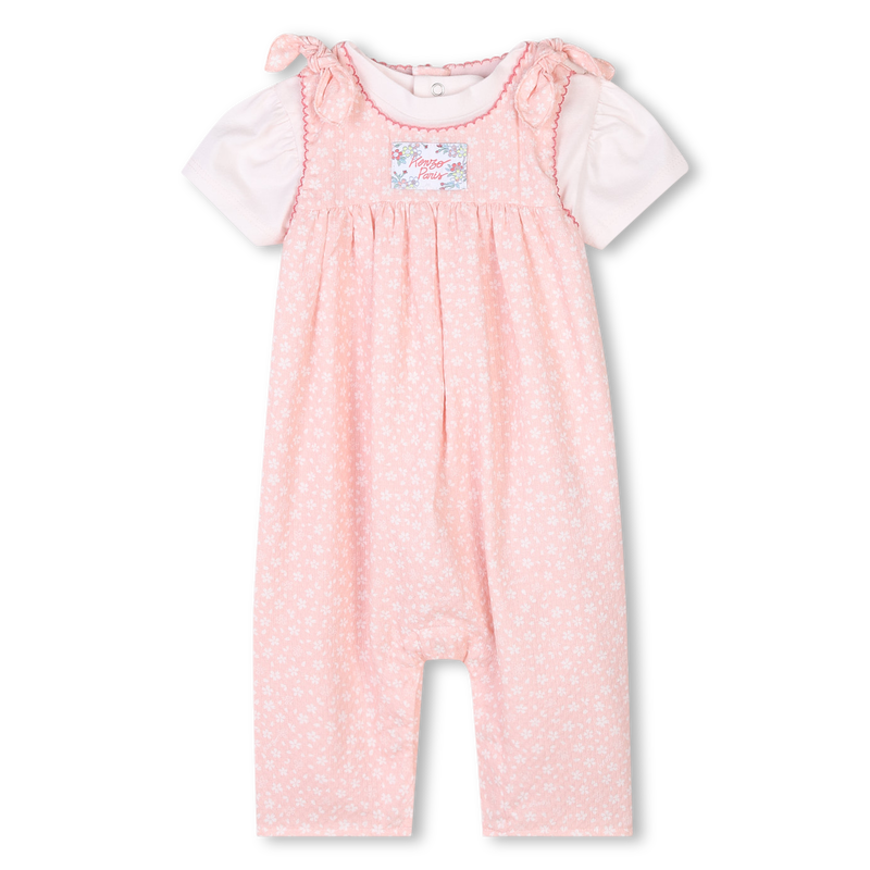 T-shirt and romper set KENZO KIDS 
                    GIRL
