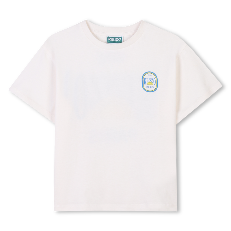 Short-sleeved cotton T-shirt KENZO KIDS 
                    BOY
