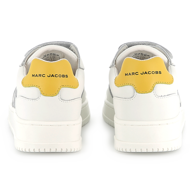 Self-adhesive leather sneakers THE MARC JACOBS 
                    BOY