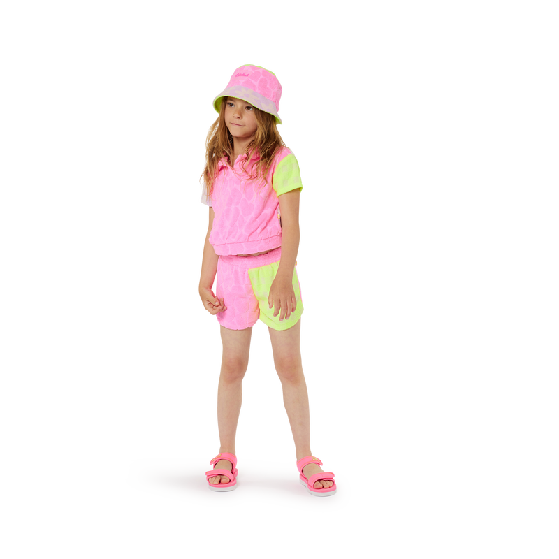 Multicolored Terrycloth shorts BILLIEBLUSH 
                    GIRL