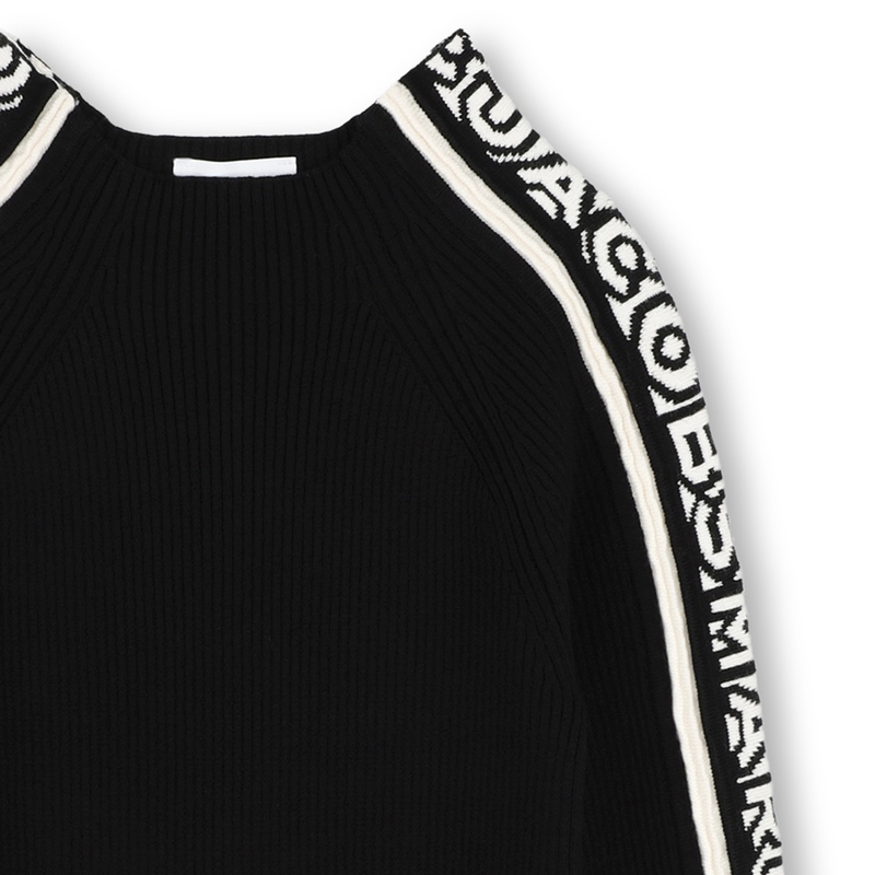Cotton & Wool Sweater Dress THE MARC JACOBS 
                    GIRL