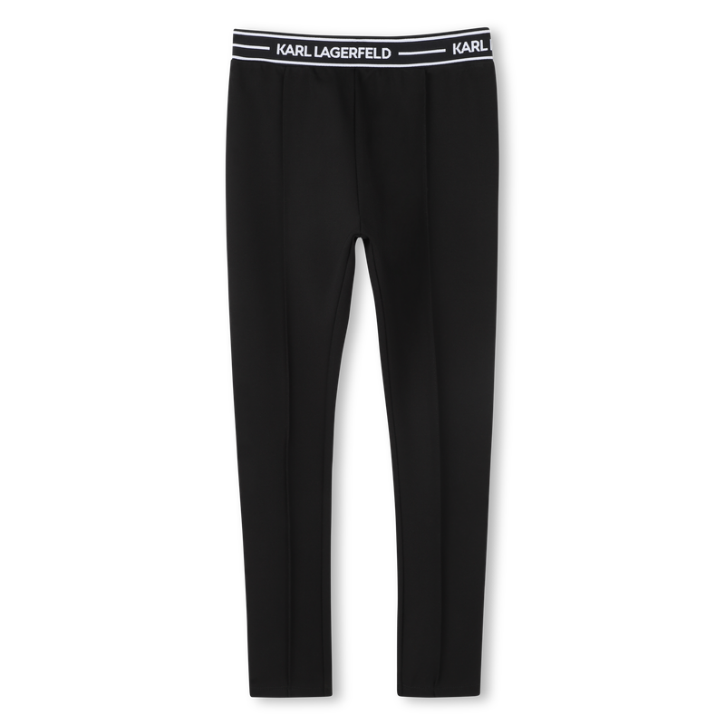 Jacquard leggings KARL LAGERFELD KIDS 
                    GIRL