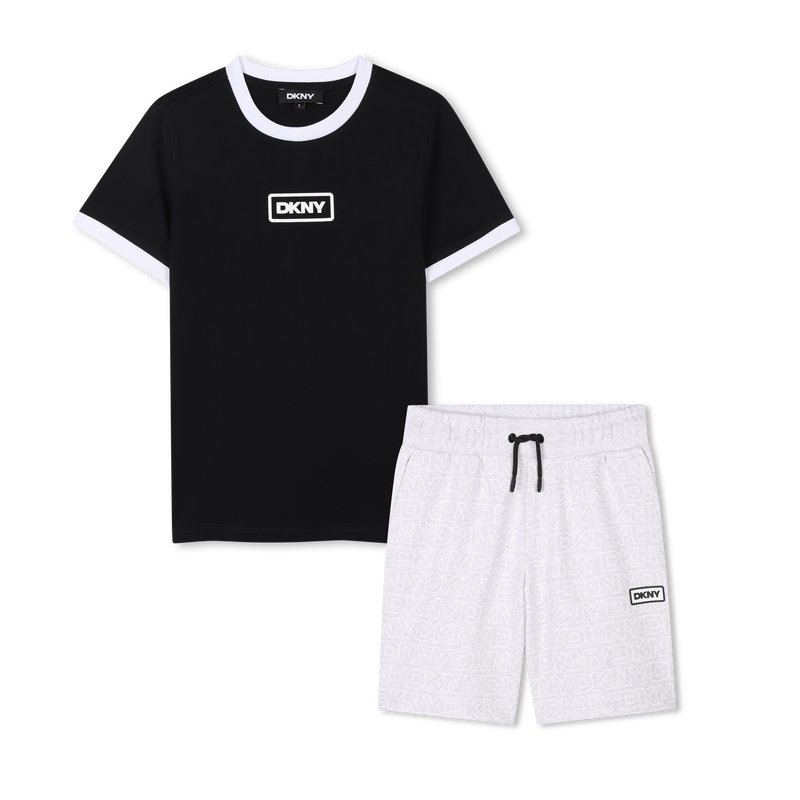 Bermuda shorts and T-shirt set DKNY 
                    BOY