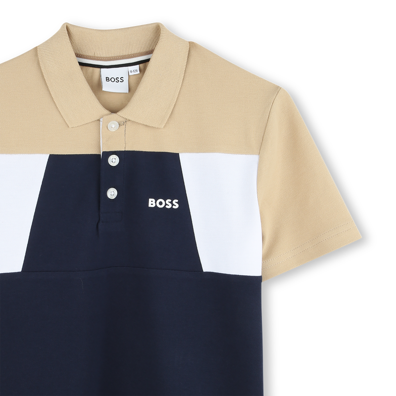 color-block polo shirt BOSS 
                    BOY