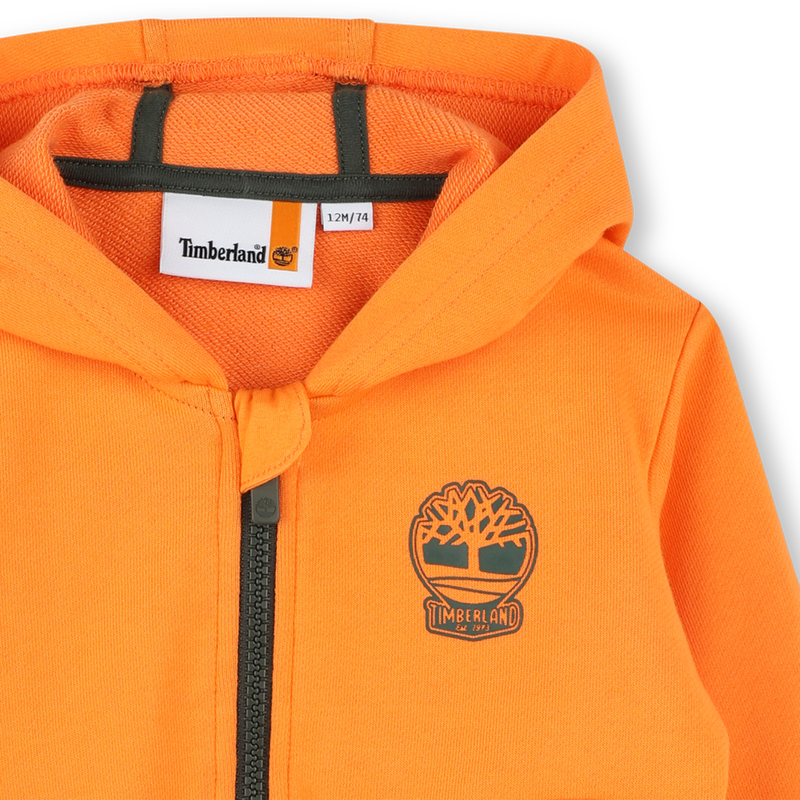 Fleece jogging cardigan TIMBERLAND 
                    BOY
