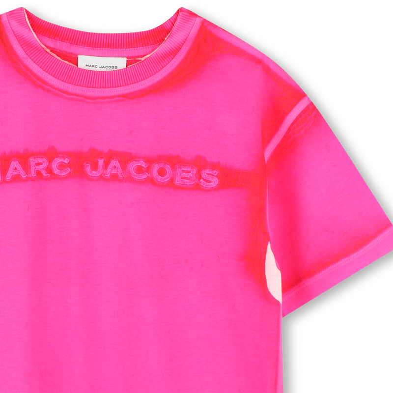 Embroidered cotton T-shirt THE MARC JACOBS 
                    UNISEX