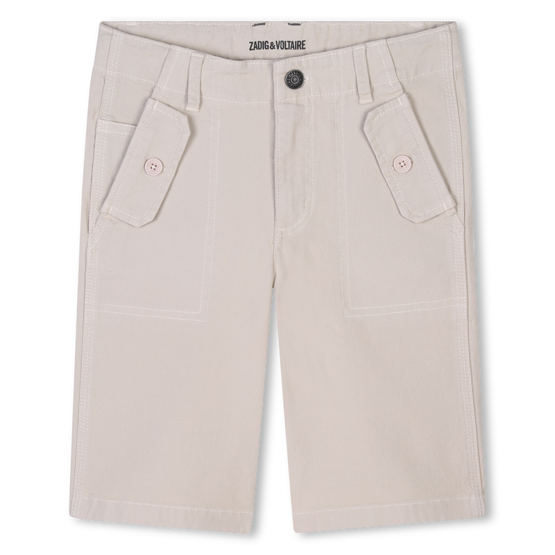 Embroidered Bermuda shorts ZADIG & VOLTAIRE 
                    BOY