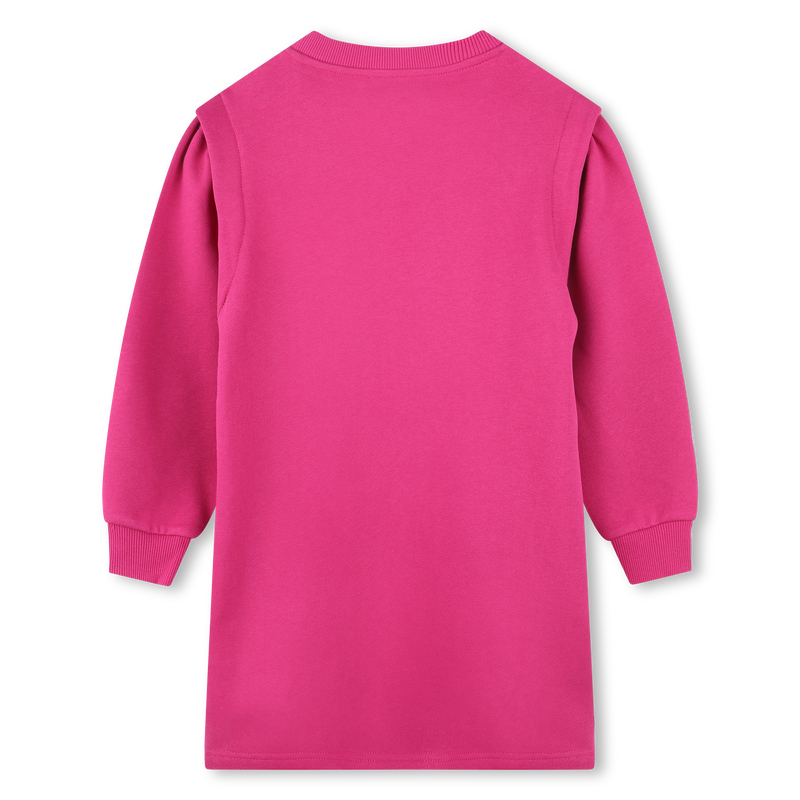 Gathered Fleece Dress KENZO KIDS 
                    GIRL